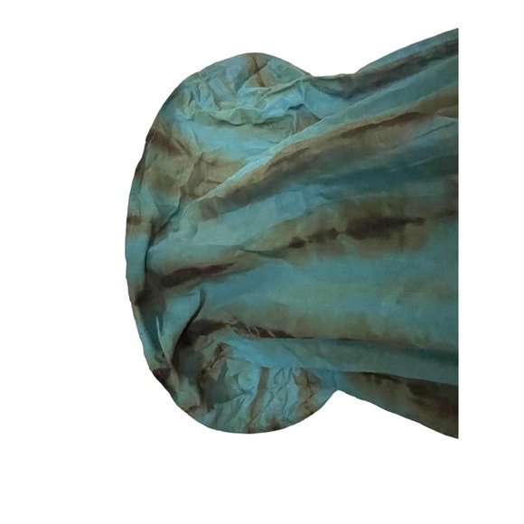 Venus maxi empire style dress, green and teal, size 4 - Picture 12 of 13